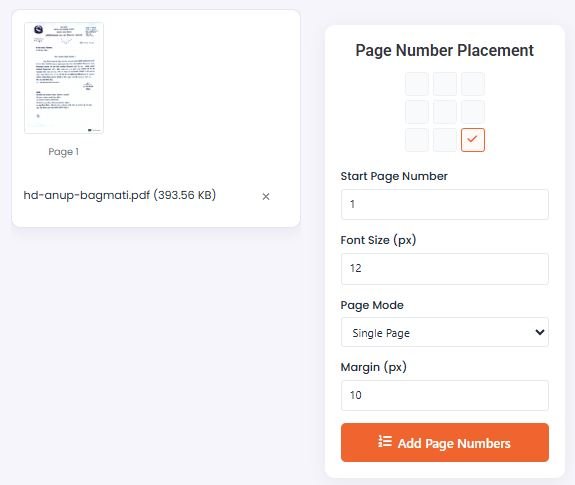 A screenshot of the AllWebToolkit PDF Editor in action